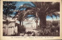 CPA Tamaris Sur Mer Manteau Bord De Mer 