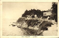 VINTAGE POSTCARD Toulon the Miter
