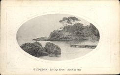 CPA Toulon Le Cap Brun Bord De Mer
