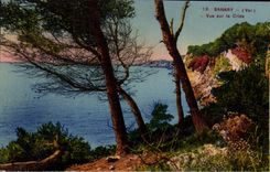 VINTAGE POSTCARD Sanary Seen On Cride