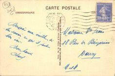 VINTAGE POSTCARD Dimension Of Toulon Azure the Cross-section Of the Port Boats