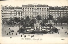 VINTAGE POSTCARD Touloun Places Freedom