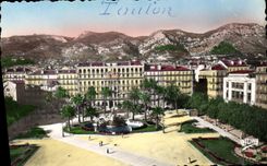 MODERN CARD Toulon the place of freedom and Faron