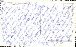 MODERN CARD Toulon the place of freedom and Faron