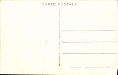 VINTAGE POSTCARD Toulon Entered Of the Port Boat