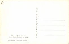 CPA Bord De Mer Entre Saint Raphael Et Agay