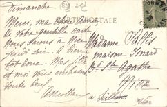 VINTAGE POSTCARD Toulon the Town hall