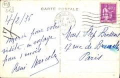 CPA Toulon Sur Mer La porte de la mairie et les cariatides de Puget