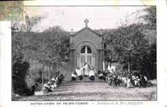 CPA Notre Dame de Prime Combe Tombeau du R Pere Dillies 