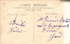 VINTAGE POSTCARD Notre Dame de Prime Combe Tomb of the R Dillies Father