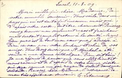 VINTAGE POSTCARD Pope Black and white S X parents of the Saint Father