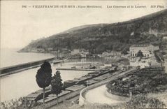 CPA Hopital Villefranche sur Mer Les casernes et le Lazaret