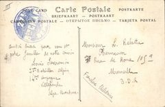 VINTAGE POSTCARD Villefranche Hospital on Sea barracks and the Lazaret