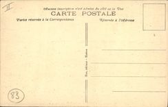 VINTAGE POSTCARD Surroundings of Hyeres the Mount of the Birds