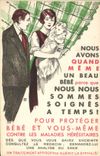 CPA Enfant Femme Syphilis 