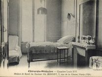 CPA Chirurgie Medecine Chambre Louis XVI Maison de sante du Docteur Ch Bonnet Rue de la Chaise Paris 