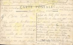 VINTAGE POSTCARD Groupe of mutilate rewards to the exposure of Work carry out by them has Neuilly White House on Marne