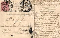 VINTAGE POSTCARD Montpellier the medical college