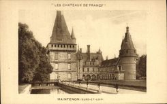 CPA Maintenon Neurinase Alepsal Antiepileptique Laboratoire Genevrier Rue du Debarcadere Paris 