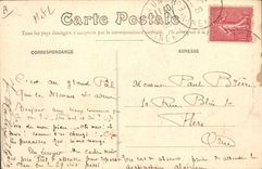 CPA Cheval Hippisme Saumur Sauteur aux piliers (chute dangereuse)