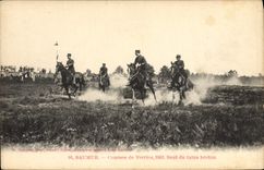 CPA Cheval Hippisme Saumur Courses de Verries Saut du talus breton