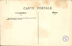 VINTAGE POSTCARD Cheval Hippisme Saumur Falls in Breil