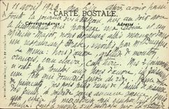 CPA Bateau Paquebot poste rapide courrier d'Orient Sphinx Messageries Maritimes 