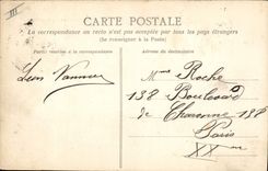 VINTAGE POSTCARD Boat Steamer Le Havre Left Savoy