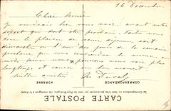 VINTAGE POSTCARD First name the holy ones of France Sainte Genevieve