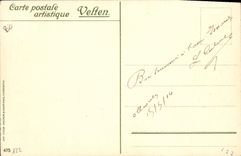 Ilustrador de la POSTAL de la VENDIMIA Menton en la frontera italiana libre