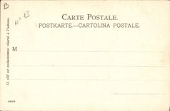 VINTAGE POSTCARD Illustrator Menton Scirocco Boats