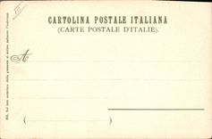 VINTAGE POSTCARD Illustrator Intra Pallanza