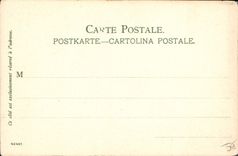 El ilustrador de la POSTAL de la VENDIMIA Niza incorporó el ISCED de la tienda de los pescados