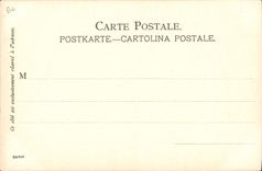 CPA Illustrateur Menton Les oliviers 