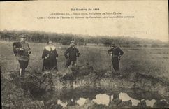 CPA Militaria Gerbeviller Soeur Julie religieuse de Saint Charle Citee a l'ordre de l'armee du general de Castelnau