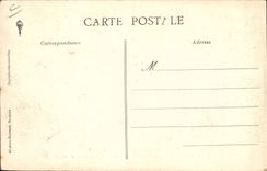 VINTAGE POSTCARD Militaria Nantes Offciers of the British army has their arrival has Nantes