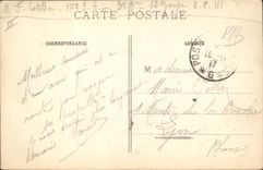 VINTAGE POSTCARD Militaria English Columns of supply