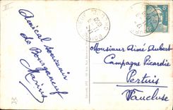 CPA Fantaisie Illustrateur Jean de Preissac Chien