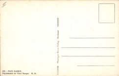 CPA Folklore Pays basque Physionomie de vieux basque