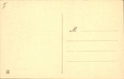 VINTAGE POSTCARD Basque Folklore Museum Bayonne the cloister Entered of the vault