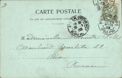 CPA Folklore St Jean Pied de Port Types basques 