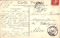 CPA Folklore Jeune femme basquaise 