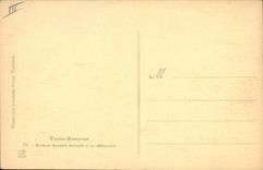 CPA Folklore Types basques paysan basque buvant a la Regalade