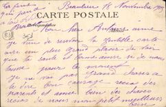 VINTAGE POSTCARD Toulon squares It Bateaux port