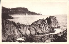 CPA L'Esterel Les rochers rouges