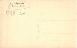 CPA Fabregas Le sentier de douane