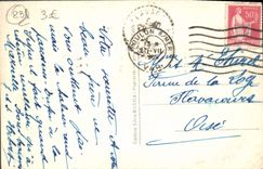 VINTAGE POSTCARD Toulon Mejean Port