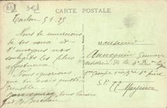 CPA Toulon Perspective du Quai Cronstadt Bateaux