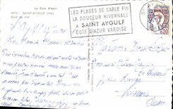 CPM Saint Aygulf Bord de mer