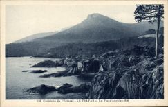 CPA Corniche de l'Esterel Le Trayas Le pic d'Aurele
